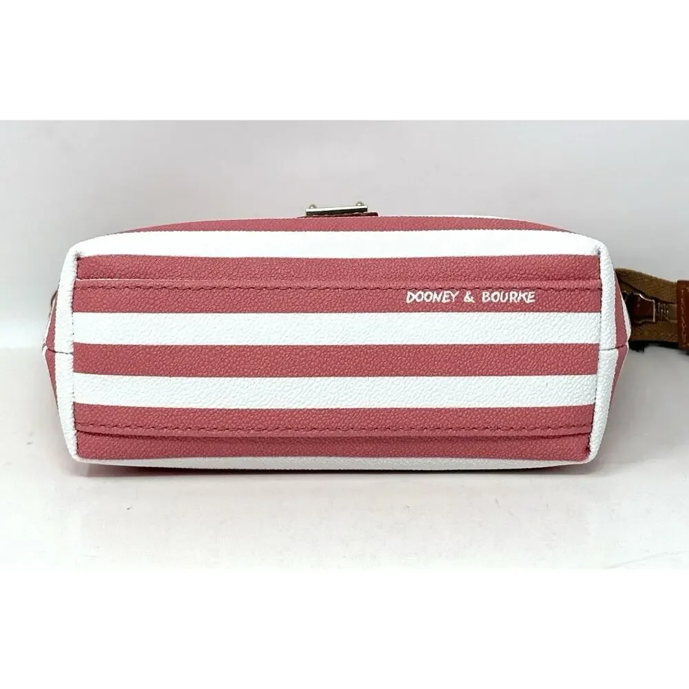 Dooney & Bourke Sullivan Cosmetic Makeup Case Pouch Bag Clutch Pink Watermelon - Picture 8 of 16